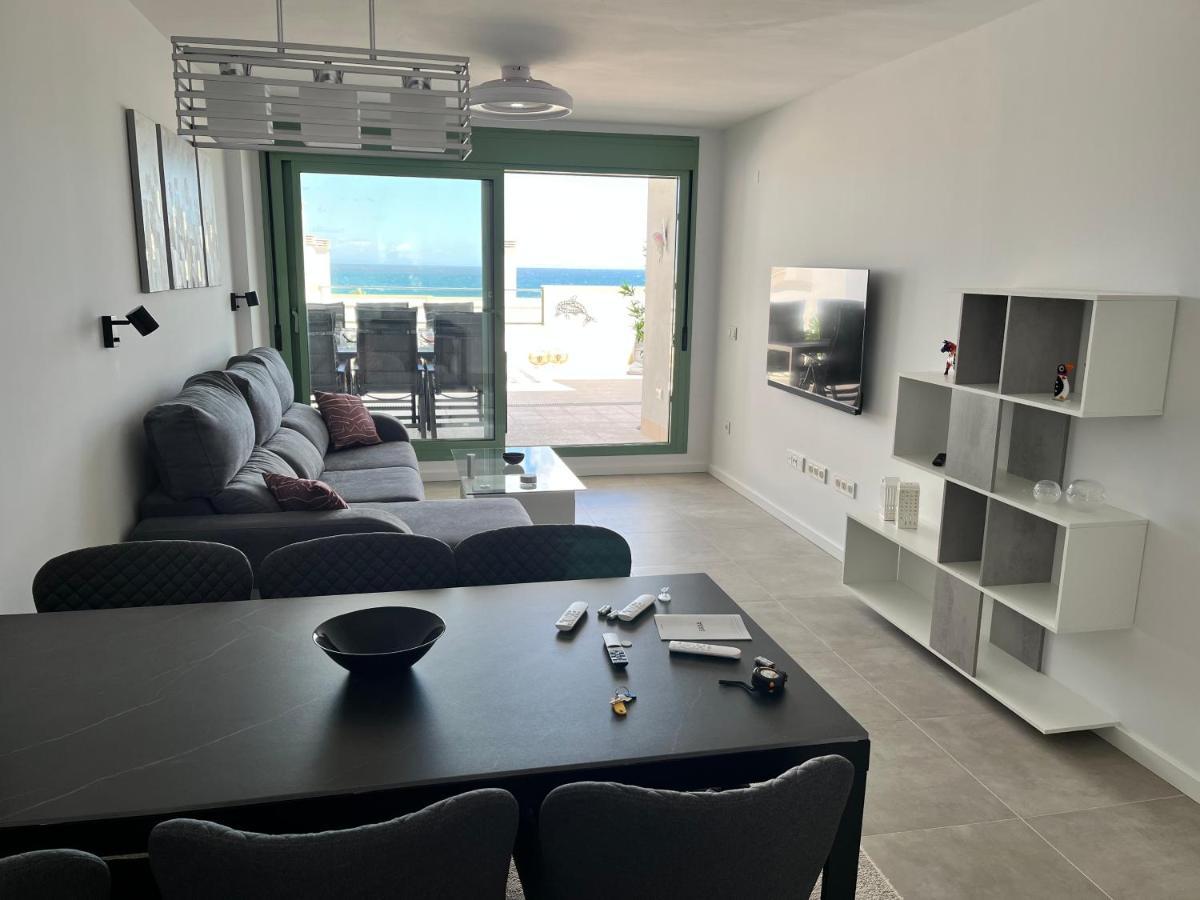 Lovely New Luxery Beach Apartment In Mojacar Playa Next To The Best Beach Buitenkant foto