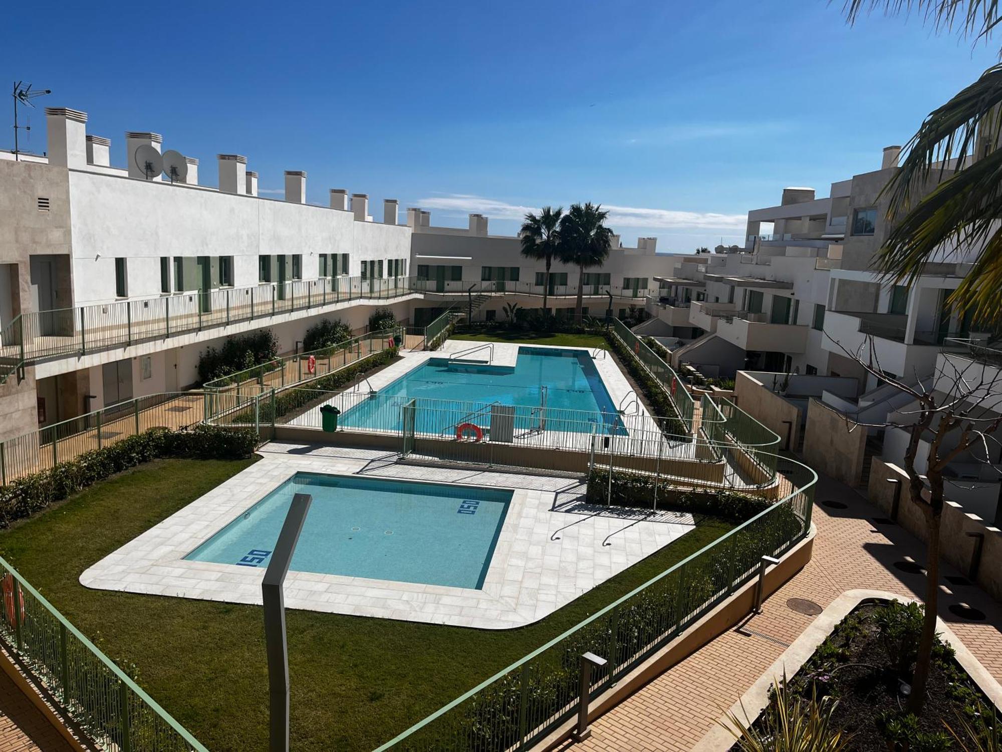 Lovely New Luxery Beach Apartment In Mojacar Playa Next To The Best Beach Buitenkant foto