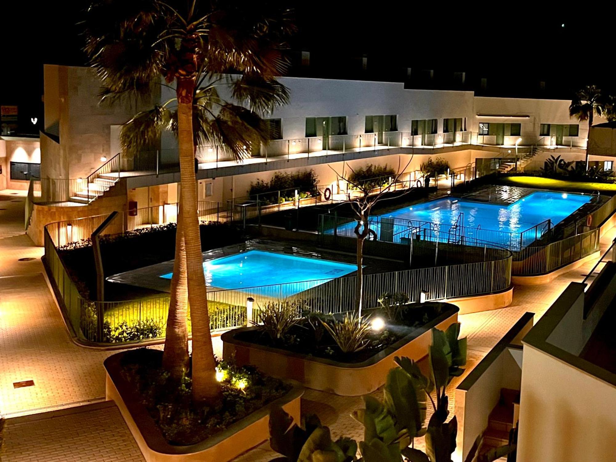 Lovely New Luxery Beach Apartment In Mojacar Playa Next To The Best Beach Buitenkant foto